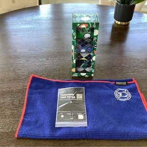 Ghost Golf Magnetic towel and socks